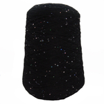 Бобинная пряжа Merino Paillettes (Nero)
