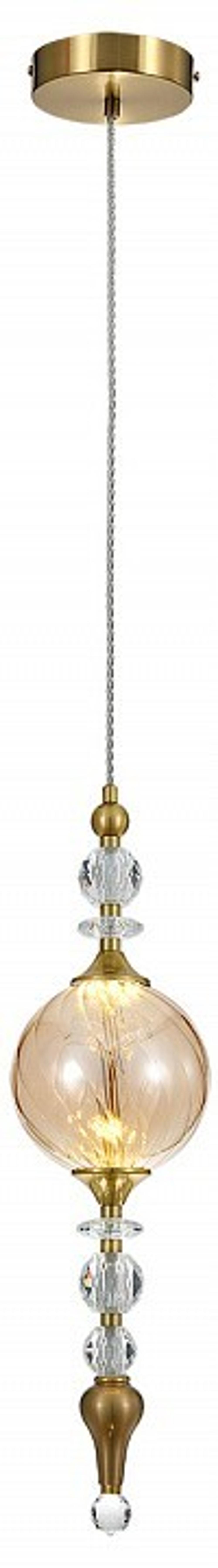 Подвесной светильник Indigo Sorpresa 11056/1P Amber