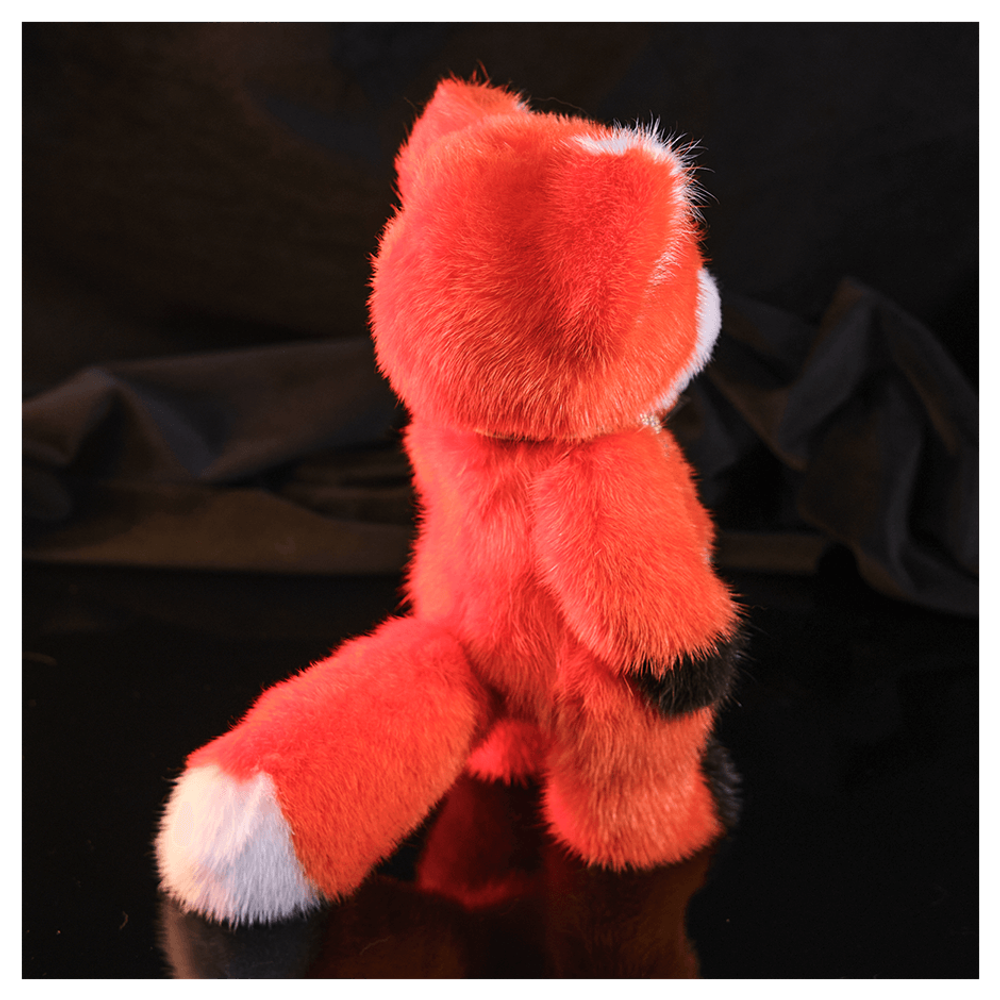 Мягкая игрушка из меха «Лисичка Ася»