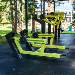 Power-1813 Уличный тренажер Становая тяга с переменной нагрузкой ZAVODSPORTA