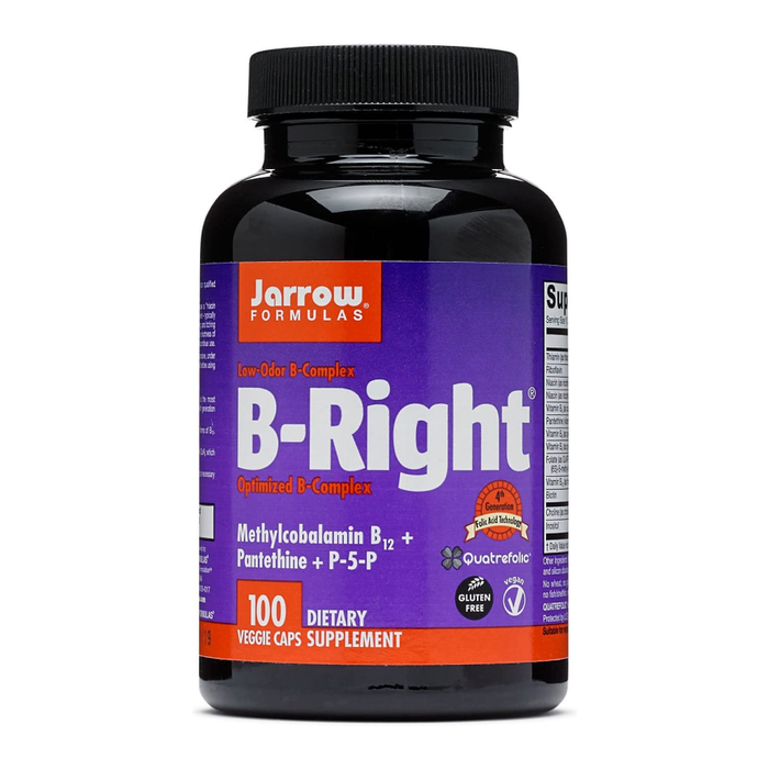 Комплекс витаминов В, B-Right, Jarrow Formulas, 100 капсул