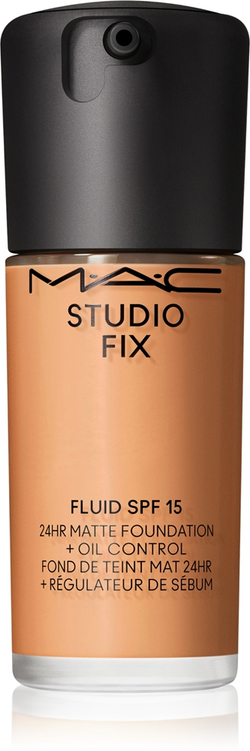 MAC Cosmetics Studio Fix Fluid SPF 15 24HR Matte Foundation + Oil Control - Тональная основа матирующая SPF 15 оттенок NC42, 30 ml