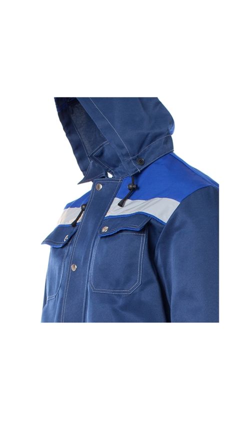 Костюм АНТЕЙ с СОП летний куртка, п/к цв.т.синий/василек (56-58) 112-116, 170-176