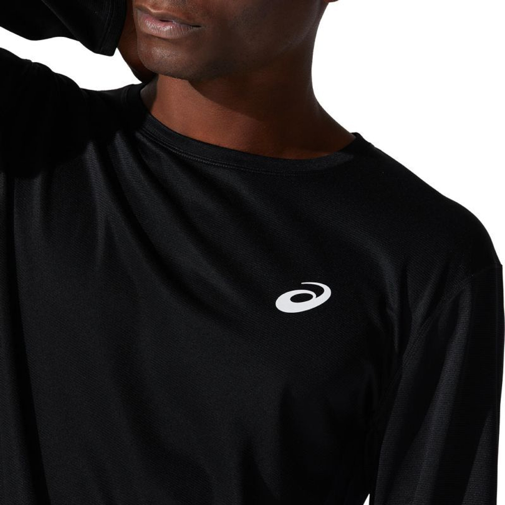 Мужская теннисная футболка с длинным рукавом Asics Core Longsleeve Top - Performance black
