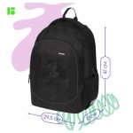 Рюкзак Berlingo U4 "Military style" 41*29,5*13см, 2 отделения, 3 кармана, эргономичная спинка