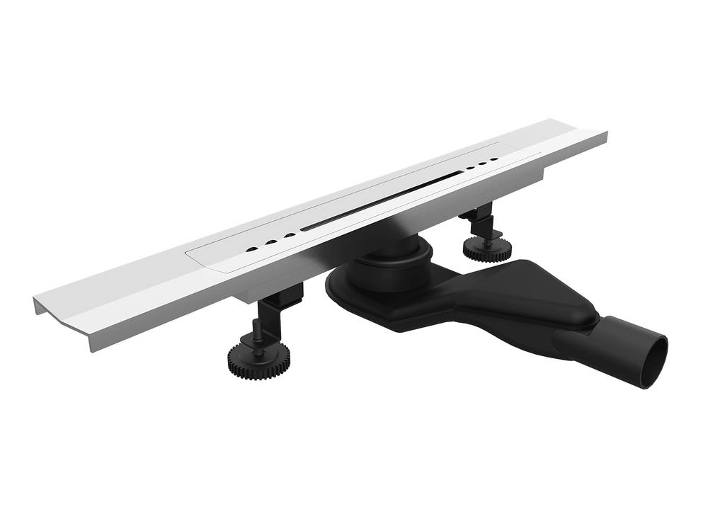 Душевой трап, обрезной, V-образный, сатин RGW SDR-53S (800)