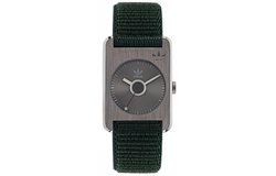 Adidas Originals STREET Wrist Watch Quartz Movement Nylon Strap Gray Dial Women"s Watch 30m Water Resistant