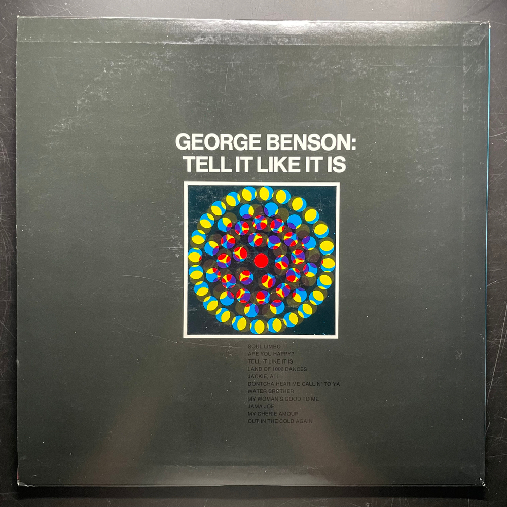 George Benson , Arranged And Conducted By Marty Sheller ‎– Tell It Like It Is (Япония 1967г.)