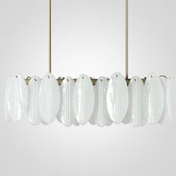 Люстра на штанге Imperiumloft Angel Style Italian Murano Glass 40,252