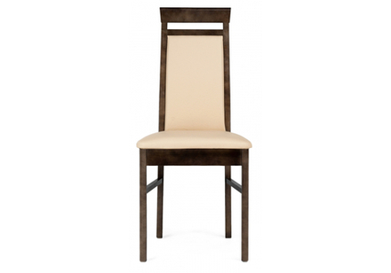 Стул деревянный Woodville Амиата орех, ваниль, ножки орех