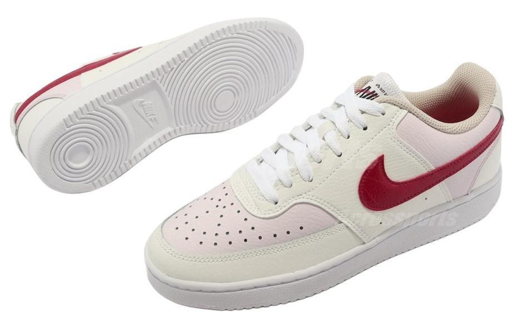 Женские кроссовки Nike Court Vision Low 'White Pink Red' FD9917-661