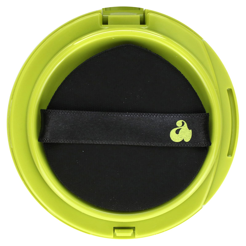 Unleashia, Satin Wear Healthy-Green Cushion, кушон, SPF 30 PA++, оттенок 23 кремовый, 15 г (0,52 унции)