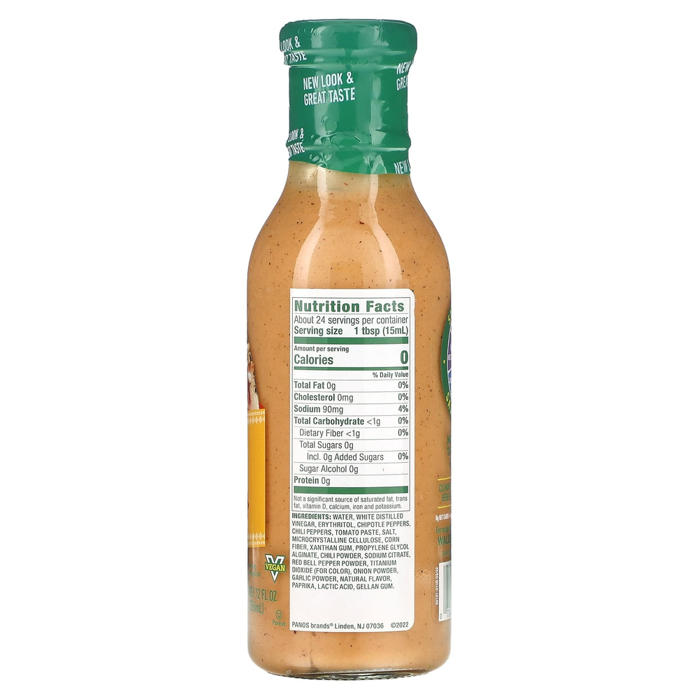 Walden Farms, Street Taco Sauce, сливочное чипотле, 355 мл (12 жидк. унц.)