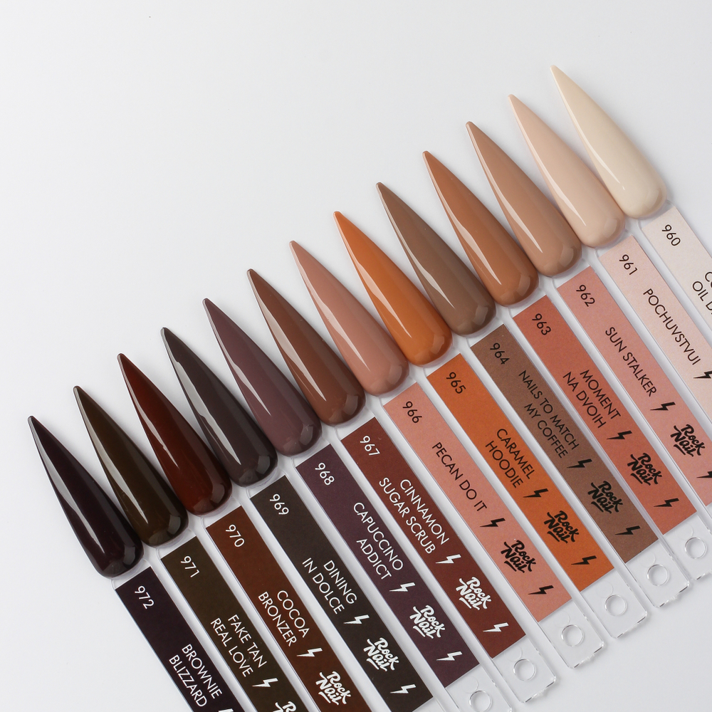 RockNail Гель-лак Choco 970 Cocoa Bronzer, 10мл