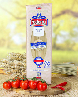 Макаронные изделия Federici спагетти с амарантом, без глютена, 250 г