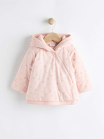 Куртка с запахом для малышей Next K82-448, Светло-розовый