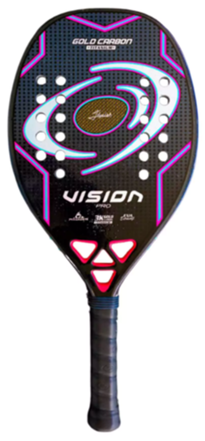 Ракетка Gold Carbon Titanium 2025 Vision с нанесением