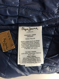 Куртка PepeJeans классная, двусторонняя на 8 лет