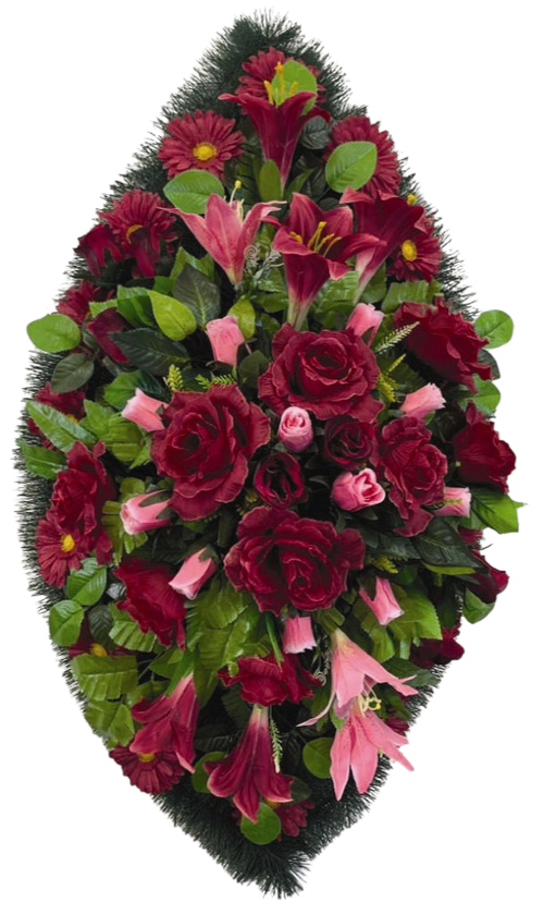 Венок на похороны «Элитный №71» (110 см)