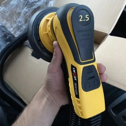 Затирочная машинка HYVST ks-02-150-2.5(ход 2.5мм) многофункциональный Электрическая эксцентриковая бесщеточная шлифмашинка