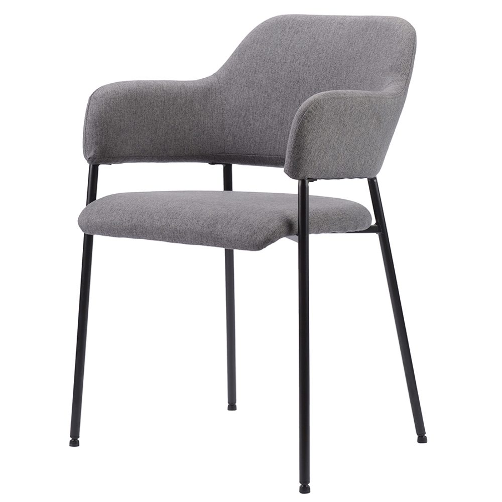 Кресло Bergenson Bjorn Wendy темно-серое