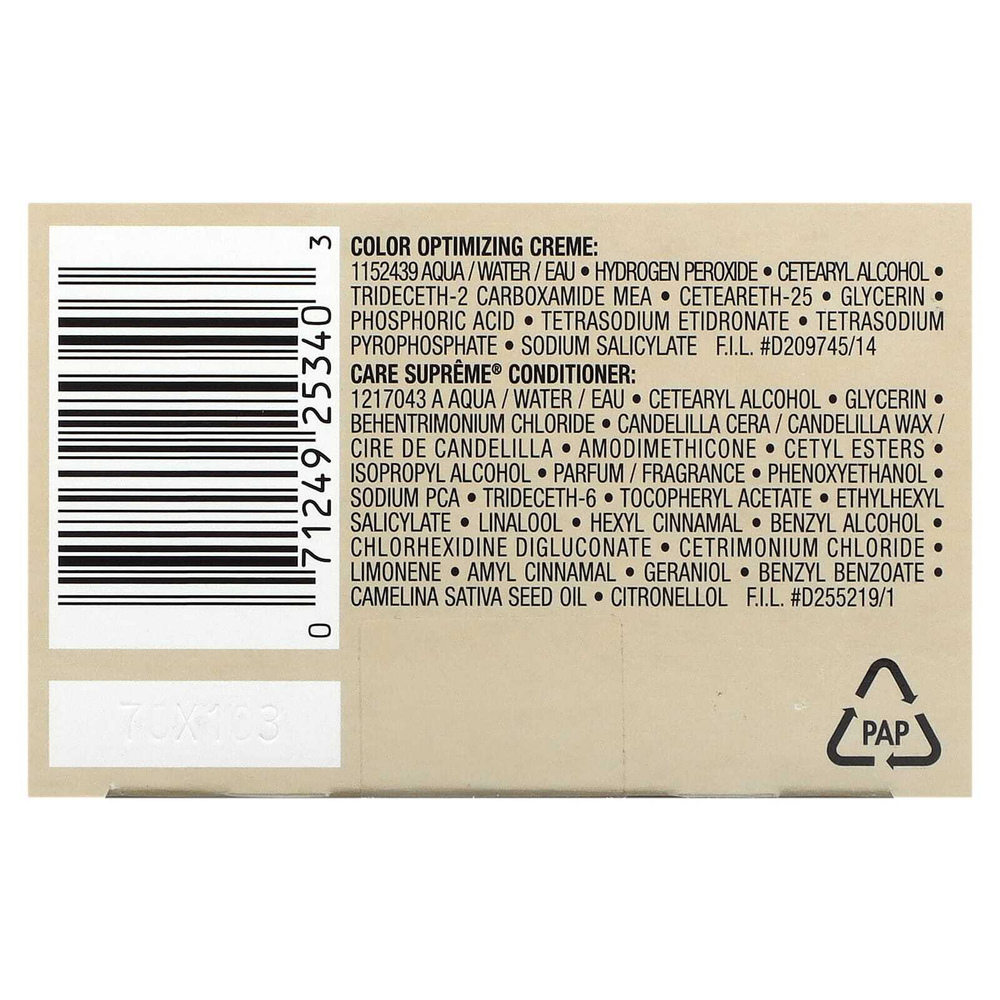 L'Oréal, Superior Preference, яркий, не выцветающий цвет, светло-янтарно-коричневый для 6 часов утра, 1 нанесение