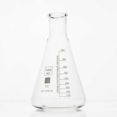 Колба Кн-2-1000-50 ТУ 9464-019-29508133-2015 ,с дел.ТС, уп.6 / кор.24 шт,