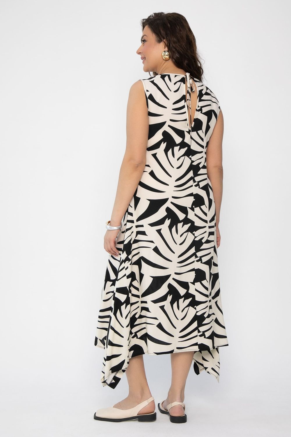 Сарафан Лада (черно-белый) П13689-21М LT Collection