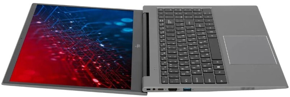 Ноутбук  iRu Planio 15INPR 15.6 ", Intel N, 16 Гб RAM, 512 Гб SSD, UHD Graphics, Серый