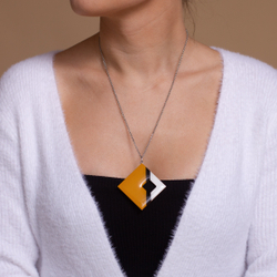 Кулон Ромб - Талисман - Авангард Охра