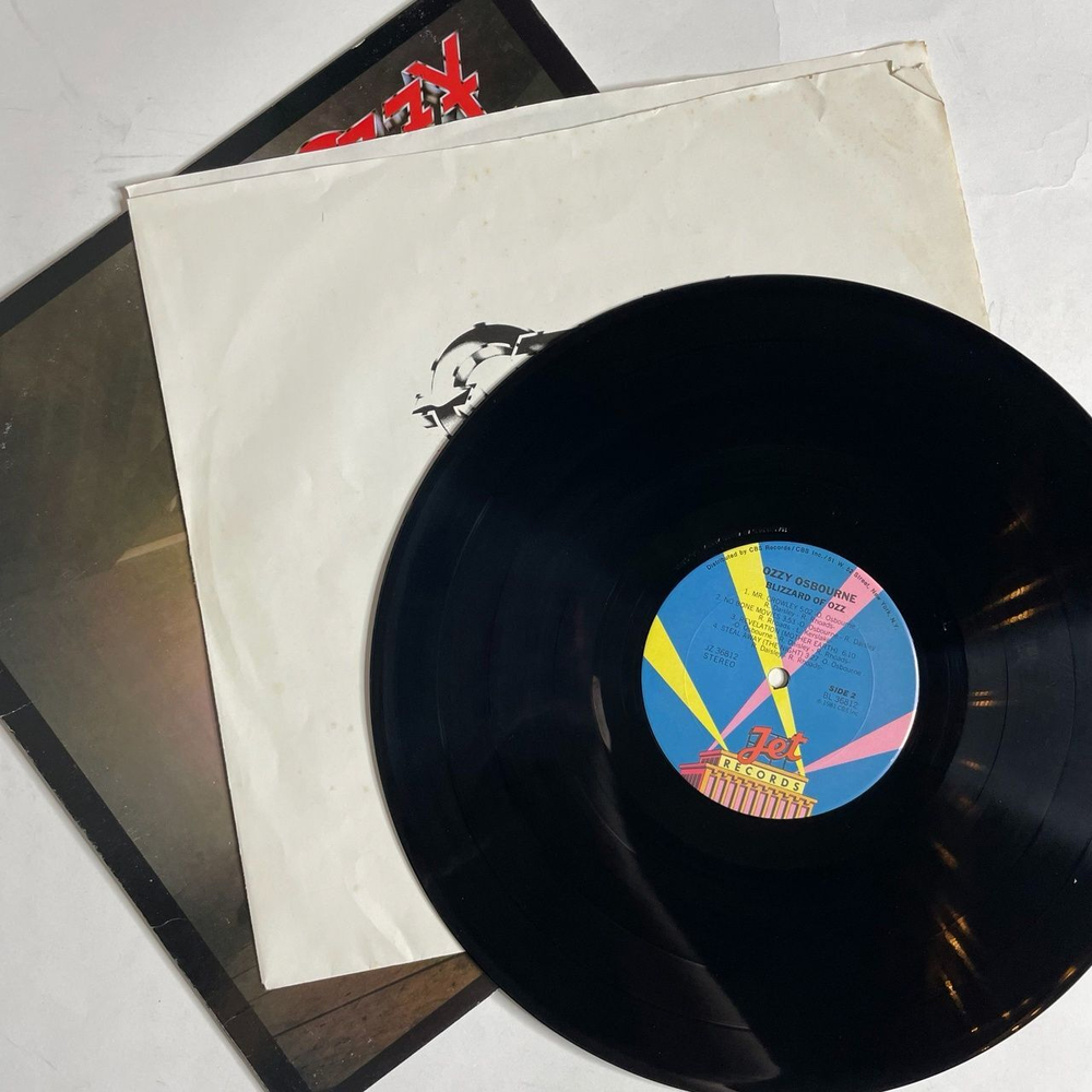 Винтажная виниловая пластинка LP Ozzy Osbourne Blizzard Of Ozz (USA 1981)