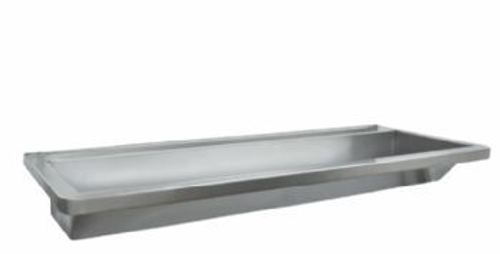 Раковина коллективная прямоугольная нерж. сталь WASH 13050.18.SP.S матовый