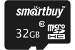 Карта памяти Smartbuy microSDHC Class 10 (10/10MB/s) 32GB