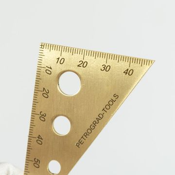Разметочный плоский угольник Петроградъ 90x60x30 М00020968