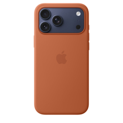 Чехол Apple Silicone Case с поддержкой MagSafe для iPhone 17 Pro, Terra Cotta