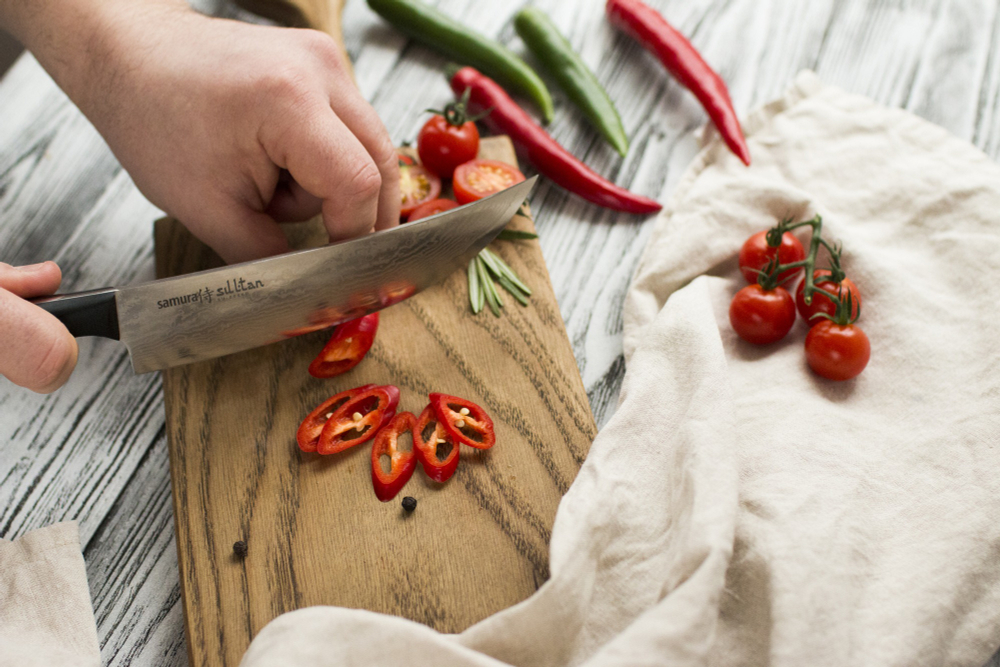 Нож поварской-Шеф 15.9см Samura Sultan Пчак SU-0086D/K