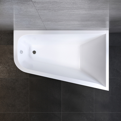 W72A-160R100W-A2 Ванна акриловая spirit  ассиметричная 160x100, без слива/перелива, правосторонняя