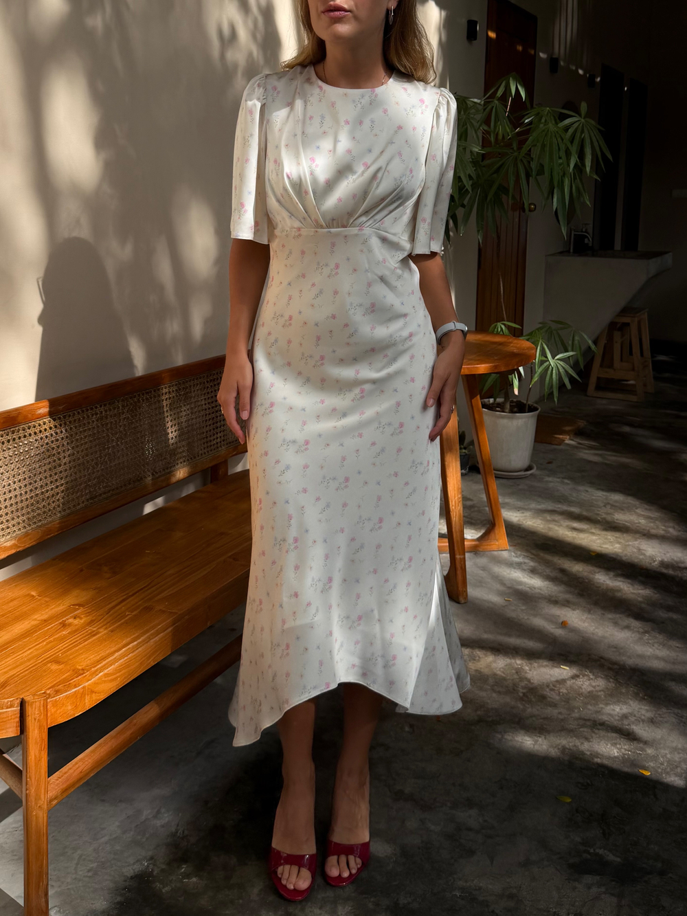 Платье Симона молочный