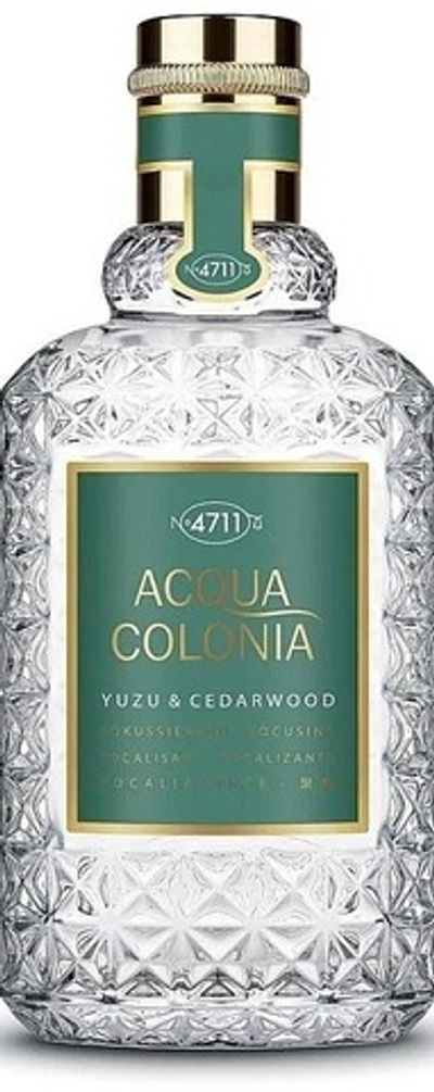 4711 Acqua Colonia Yuzu & Cedarwood Eau de Cologne 50 ml