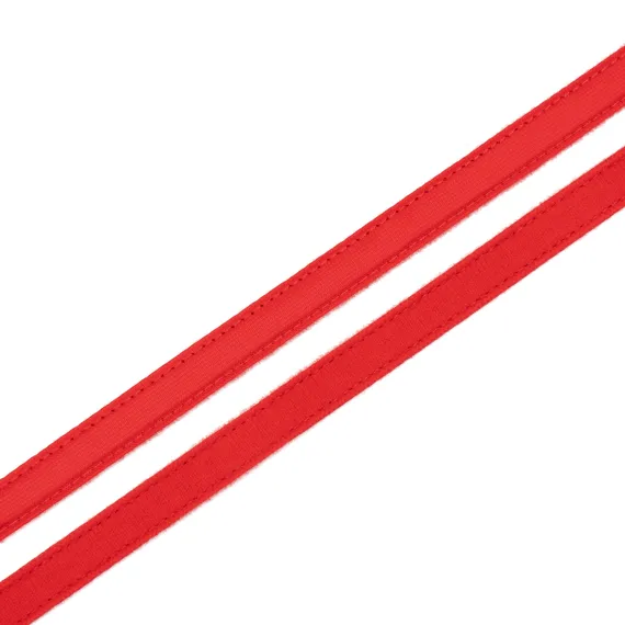Ворсовая тесьма для корсетных пластин красная (цв. 100), Arta-F