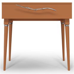 Консоль Арт Колор matte Классик Сильвер Томленый оранжевый матовый