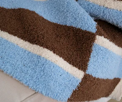 Плед в полоску, 170х120см