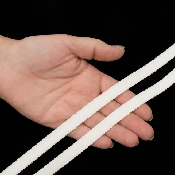 Резинка бретелечная молочная 10 мм (цв. 004), 612/10