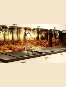 Комплект из 4 зеркалодержателей без сверления, крепеж для стекол-скинали, зеркал, кухонных фартуков и защитных экранов. Для стекол от 2 до 4,2мм.