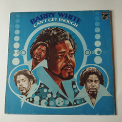Винтажная виниловая пластинка LP Barry White Cant Get Enough (Germany 1974) Oh Love, Well We Finally Made It