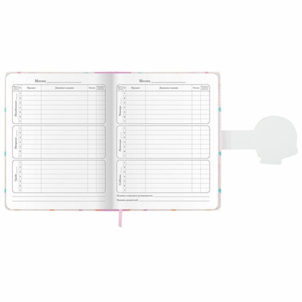 Дневник 1-4 класс 48 л., кожзам (твердая), застежка, ЮНЛАНДИЯ, "Котики", 106941