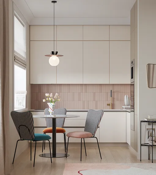 Стул Pompadour, велюр, изумрудный