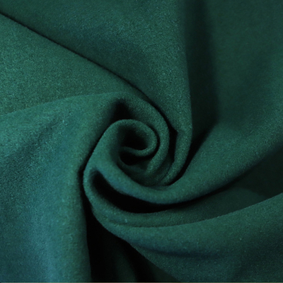 Ткань пальтовая, 395 гр/м2, 90% п/э, 10 % вискоза, ш. 150 см, изумруд