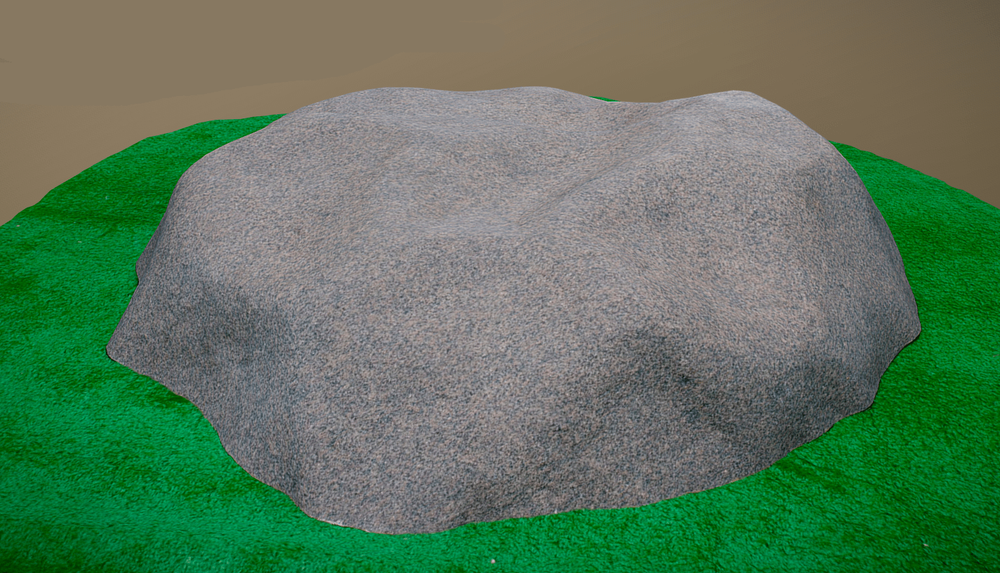 Камень декоративный 100/10 для газгольдера - Серый