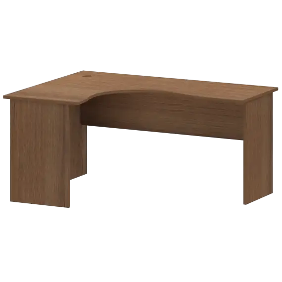 Стол компактный левый А-206.60.ЛВ Орех гварнери 1600x1200x760 Арго
